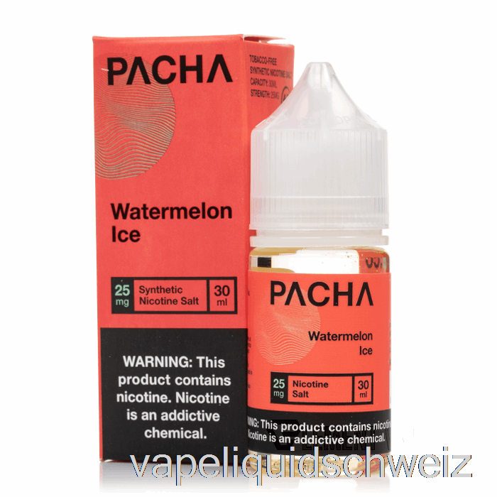 Wassermeloneneis - Pacha-Salze - 30 Ml 25 Mg Vape Ohne Nikotin